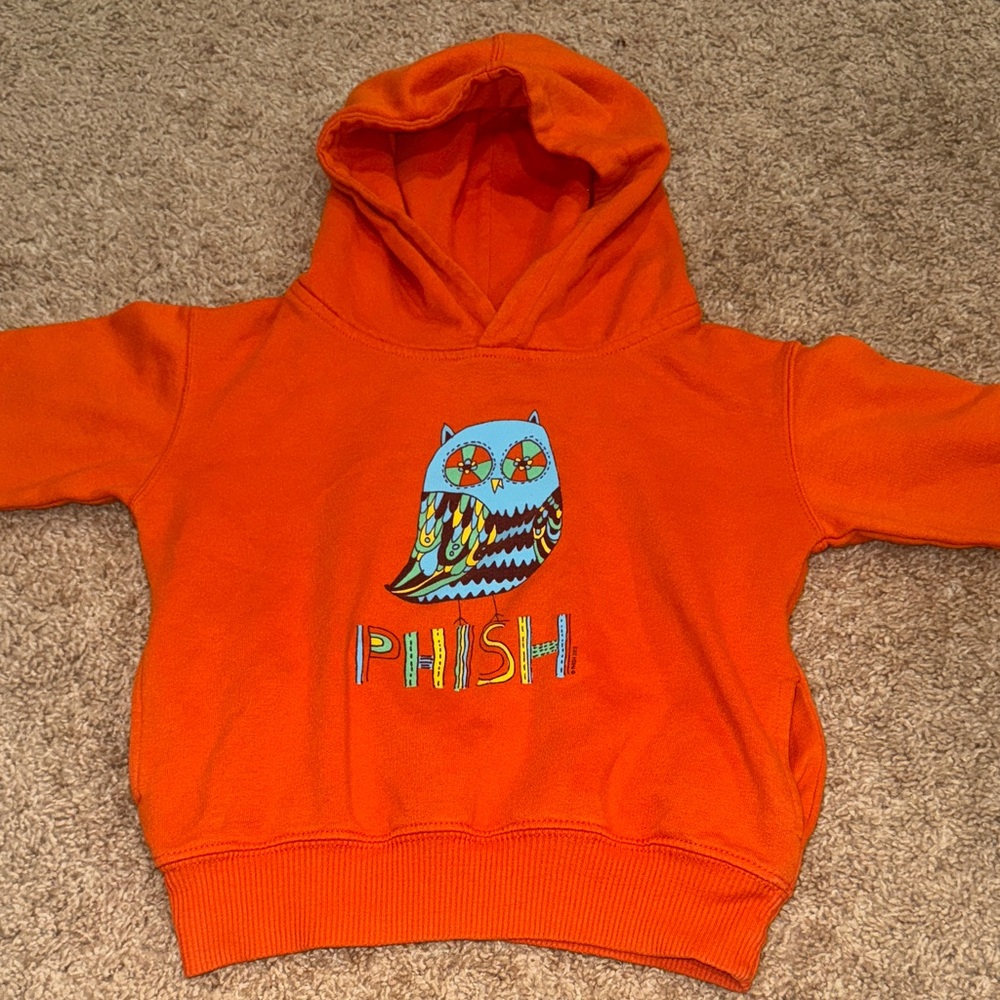 Phish Hoodie with Owl Design